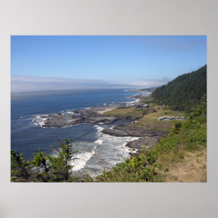 Póster Oregon Coast