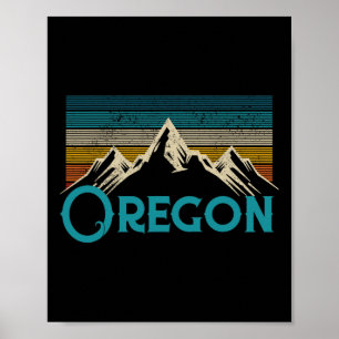 Poster Oregon Vintage Souvenir