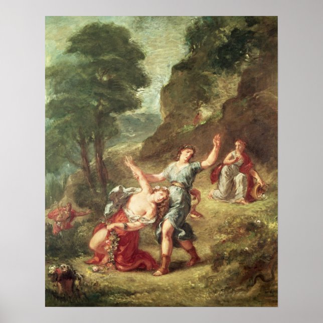 Póster Orfeus e Eurydice, Primavera (Frente)
