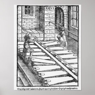 Póster Organ Bellows and Blowers