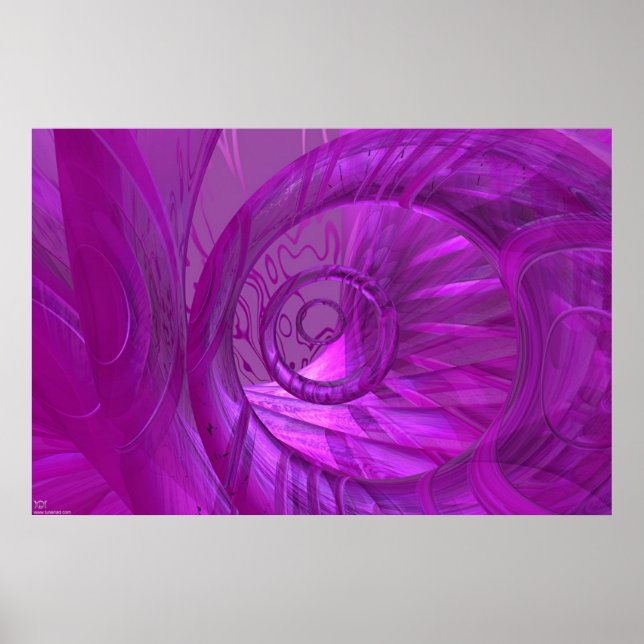 Poster Organix - Roxo (Frente)