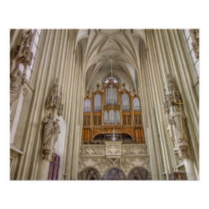 Póster Órgão de Tubos Maria Am Gestade