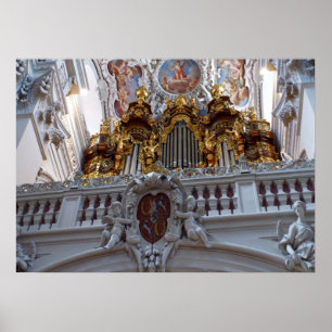 Poster Órgão de tubulação de Passau do assobio