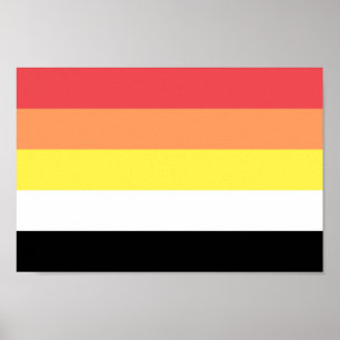 Poster Orgulho Akoisexual Akoiromtico