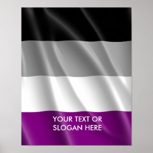 PÓSTER ORGULHO ASEXUAL