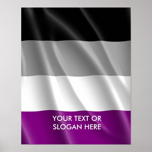 PÓSTER ORGULHO ASEXUAL (Frente)