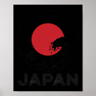 Poster Orgulho Atlético Nacional Japonês Retro Número Dez