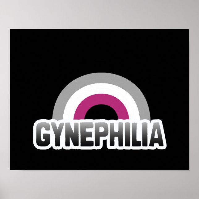 Póster Orgulho da Ginefilia (Frente)