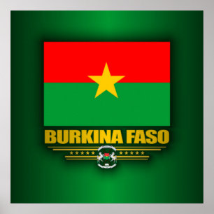 Póster Orgulho de Burkina Faso