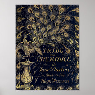 Poster Orgulho de Jane Austen e Preconceito de Peacock
