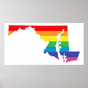 Póster orgulho de maryland