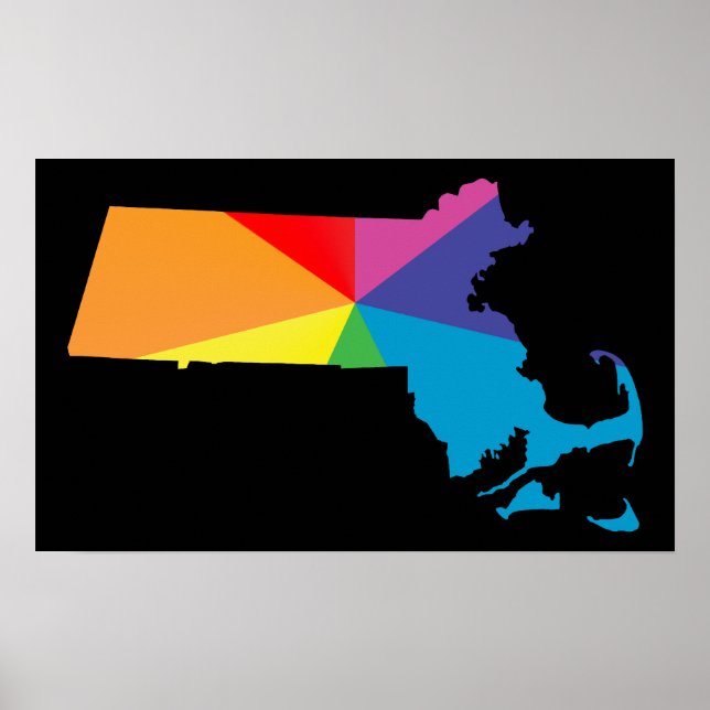 Póster Orgulho de massMassachusetts. (Frente)
