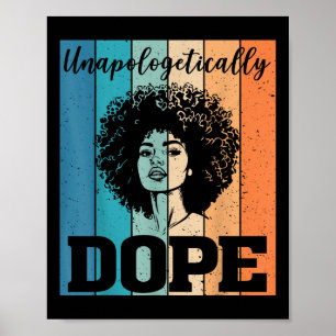 Poster Orgulho de Mulheres Afro-Infelizmente 1990