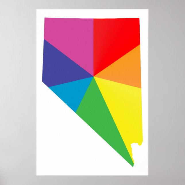 Póster orgulho de nevada. (Frente)