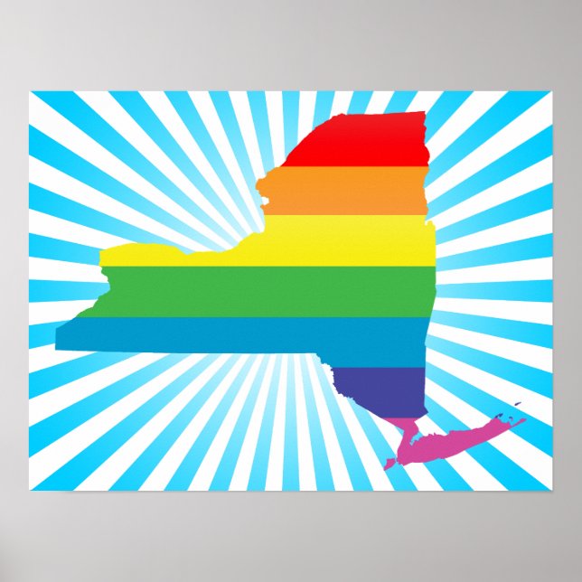 Póster orgulho de nova iorque. (Frente)
