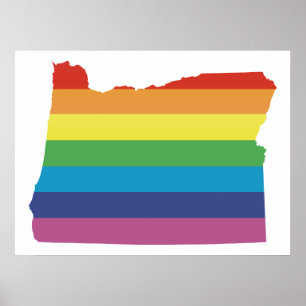 Poster orgulho de oregon