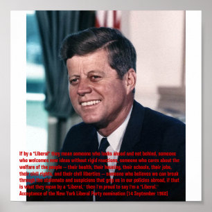 Póster Orgulho de ser um "Liberal"