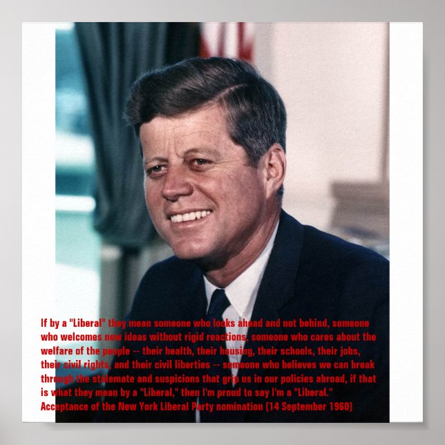 Póster Orgulho de ser um "Liberal" (Frente)