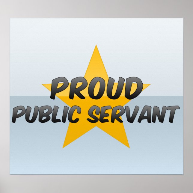 Póster Orgulho de Servidores Públicos (Frente)