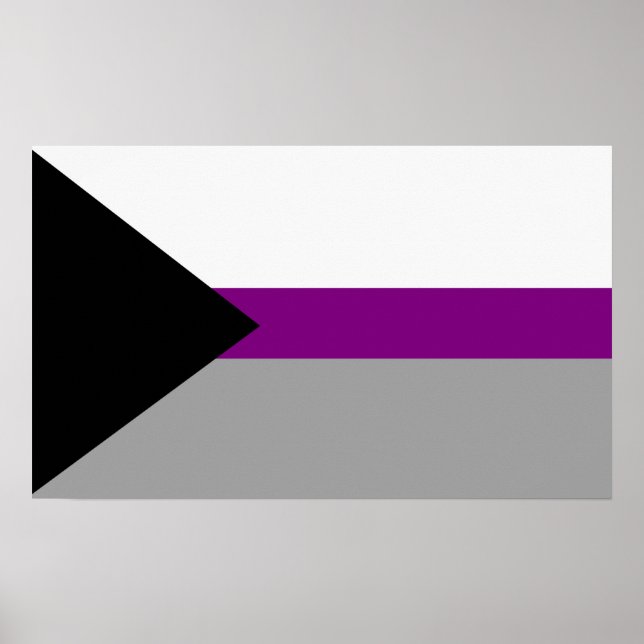 Poster Orgulho Demissexual (Frente)