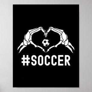 Poster Orgulho Desportivo do Coração do Halloween