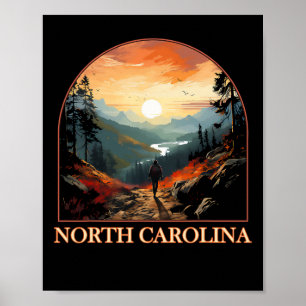 Poster Orgulho do Estado da Montanha de Trilha da Carolin