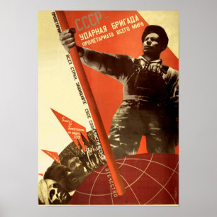 Póster Orgulho do mundo de CCCP