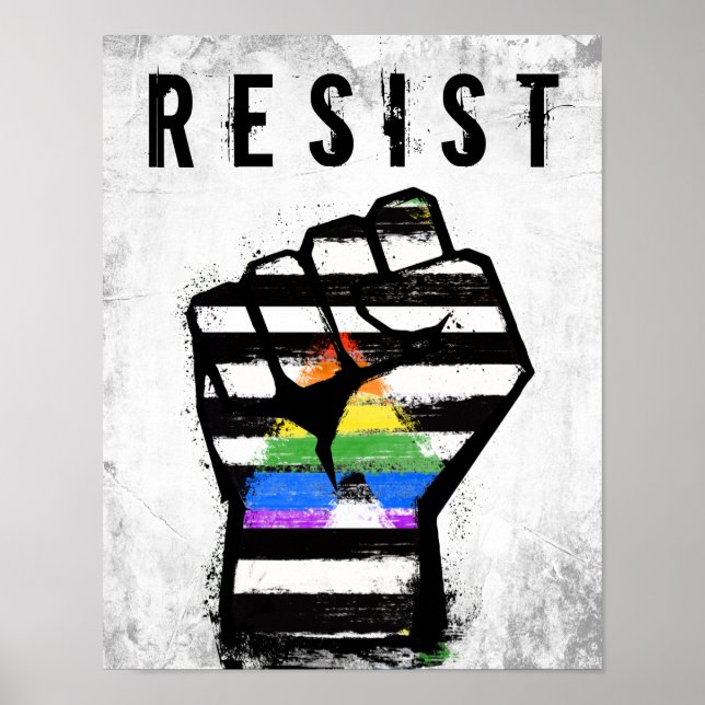 Poster Orgulho do Punho Aliado (Frente)