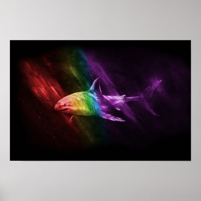 Poster Orgulho do Tubarão (Frente)