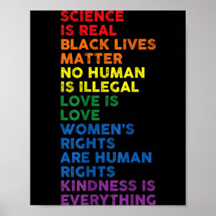 Poster Orgulho Gay Ciência é Real Vidas Negras Importam