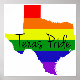 Poster Orgulho gay do Texas