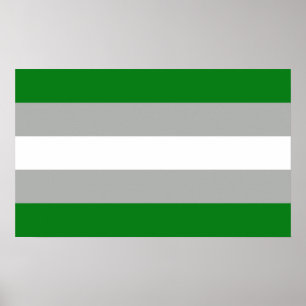 Poster Orgulho Greyromântico