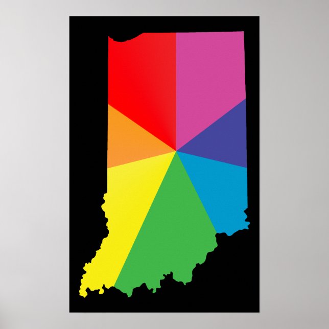 Poster orgulho indiana. (Frente)