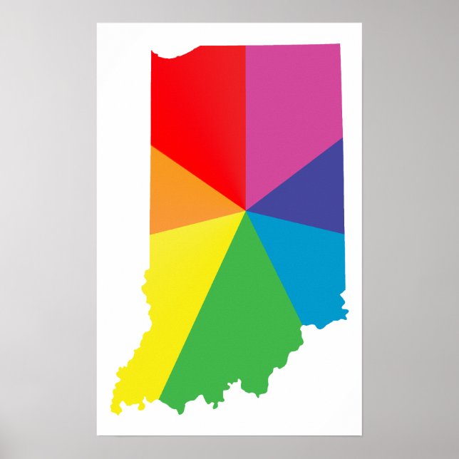 Póster orgulho indiana. (Frente)