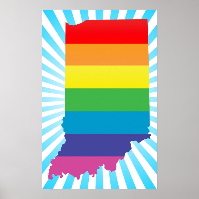 Póster orgulho indiana. (Frente)