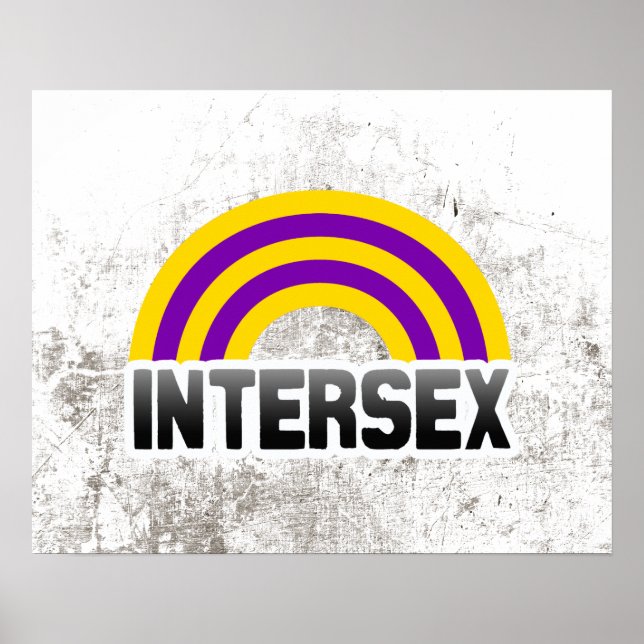 Poster Orgulho Intersexo (Frente)