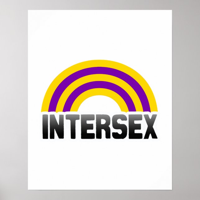 Poster Orgulho Intersexo (Frente)