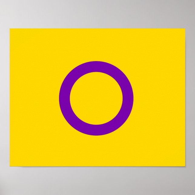 PÓSTER ORGULHO INTERSEXO (Frente)