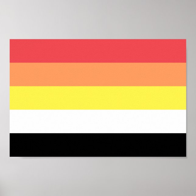 Poster Orgulho Lithsexual (Frente)