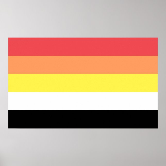 Poster Orgulho Litsexual (Frente)
