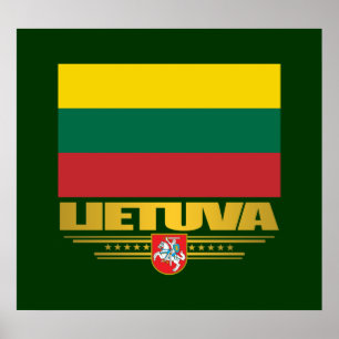 Póster Orgulho lituano