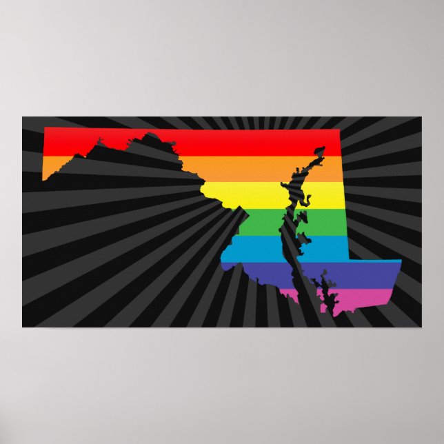 Poster orgulho mariland. (Frente)