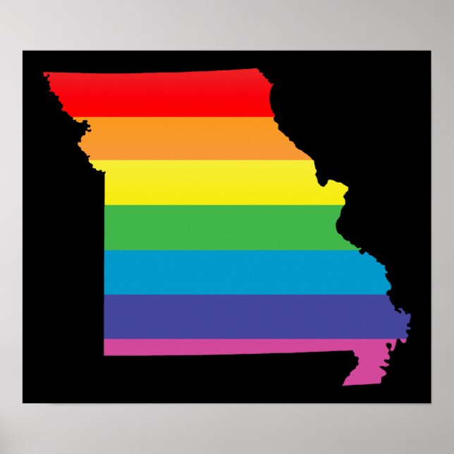 Póster orgulho missouri. (Frente)