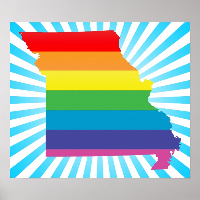 Póster orgulho missouri. (Frente)