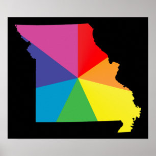 Póster orgulho missouri.