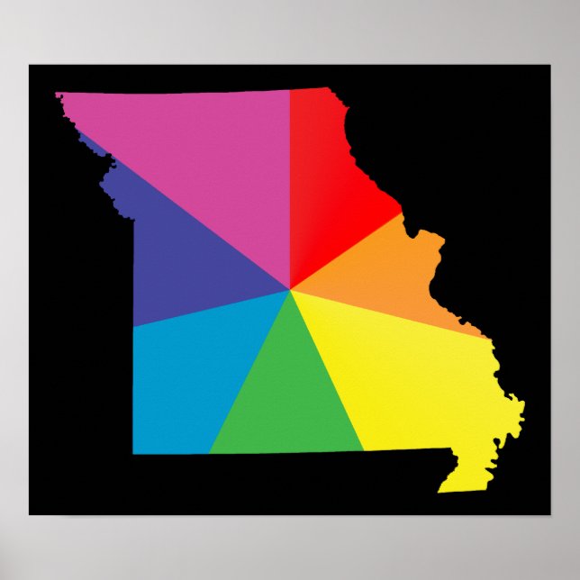 Póster orgulho missouri. (Frente)