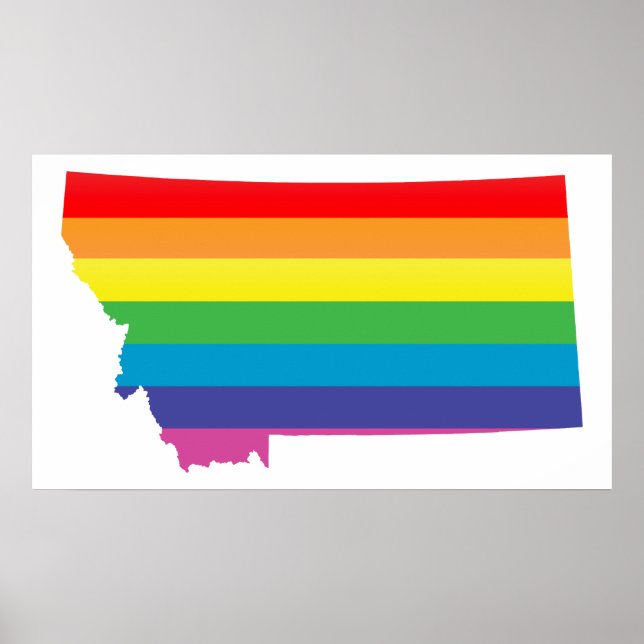 Póster orgulho montana. (Frente)