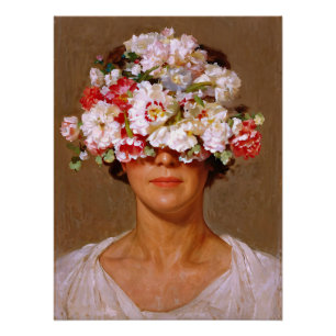 Póster "Orgulho Petal" Margaret - Arte e Sociedade Floral