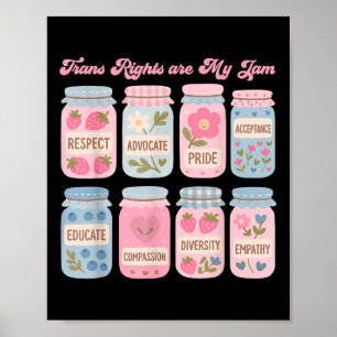 Poster Orgulho Trans é Minha Paixão Orgulho Transgênero S