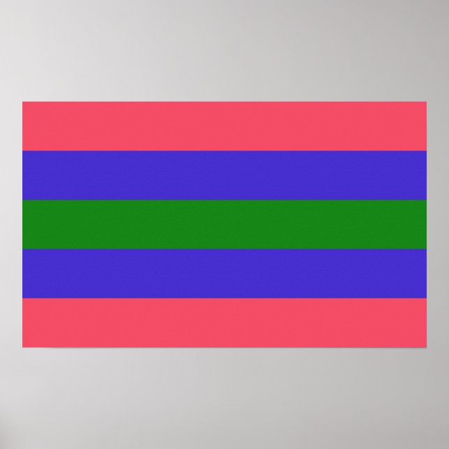 Poster Orgulho Trigênero (Frente)